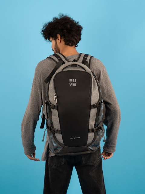 Brand Logo Printed Laptop Backpack With Built-in Massager Technology - 40 Ltrs