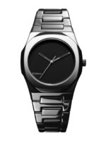 D1 Milano Unisex Ceramic Black Dial Quartz Analog Watch - CEBU01