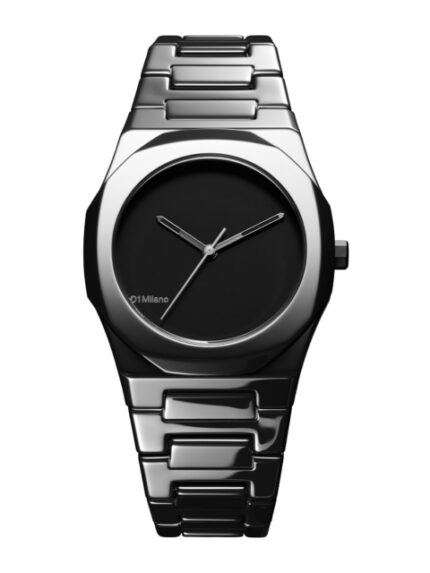 D1 Milano Unisex Ceramic Black Dial Quartz Analog Watch - CEBU01