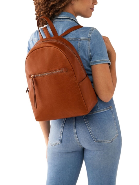 Fossil Women Leather Backpack