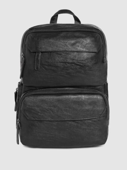 French Accent Men Front Pouch Backpack