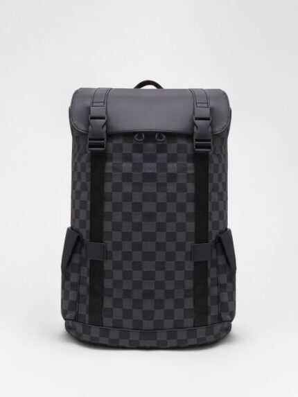 French Accent Men Geometric Backpack