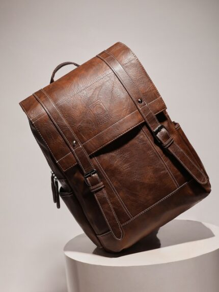 French Accent Men Non-Padded Backpack