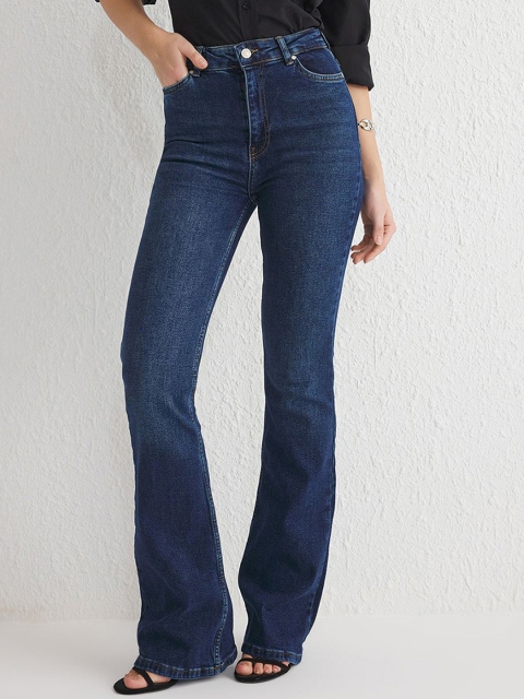Trendyol Women Bootcut High-Rise Light Fade Jeans